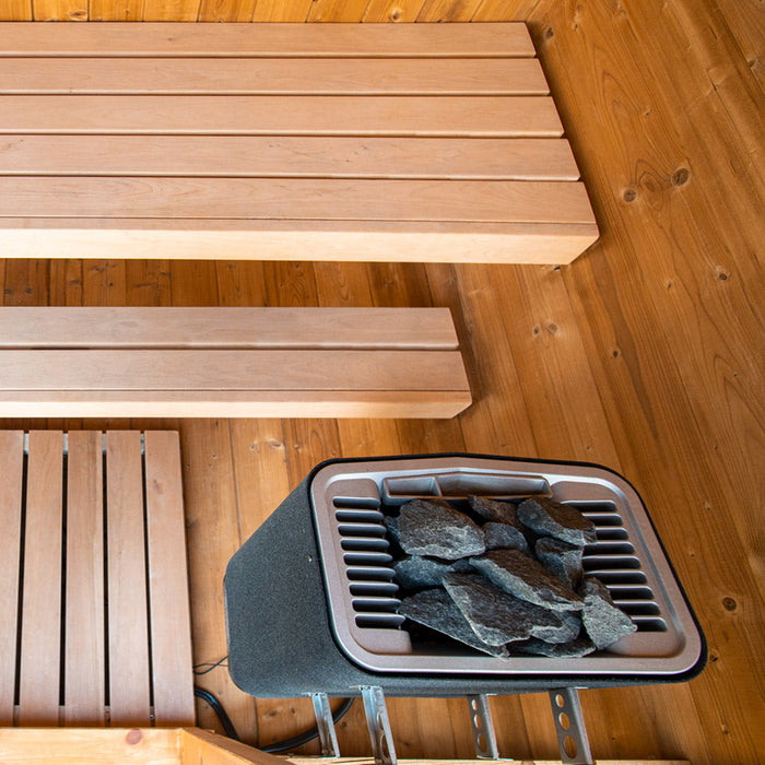 Smartmak® 2-3 Person Barrel Sauna - Barrel 8