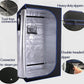 Smartmak Portable Steam Sauna Set Includes Full Size Portable Tent and 4L Steamer