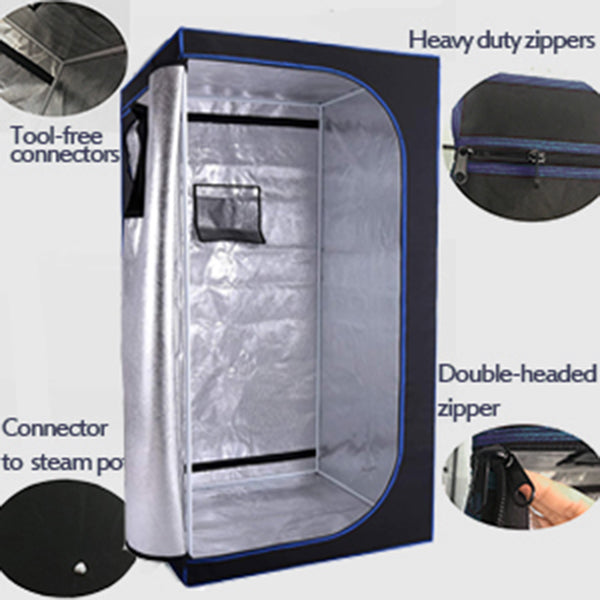 Smartmak Portable Steam Sauna Set Includes Full Size Portable Tent and 4L Steamer